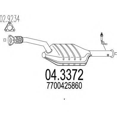 MTS 043372 Каталізатор