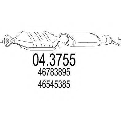 MTS 043755 Каталізатор