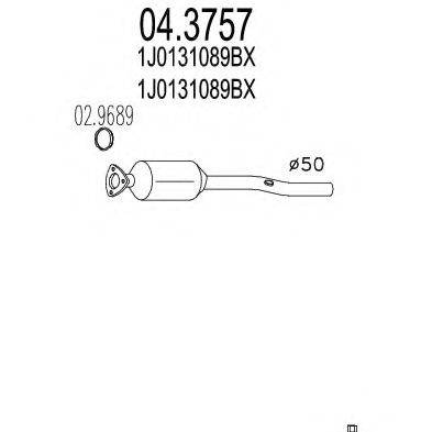 MTS 043757 Каталізатор