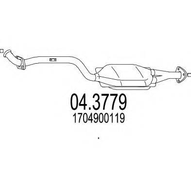 MTS 043779 Каталізатор