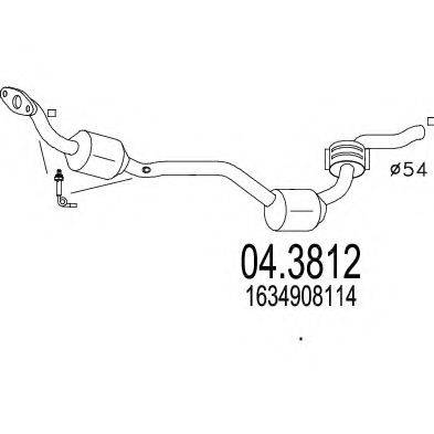 MTS 043812 Каталізатор