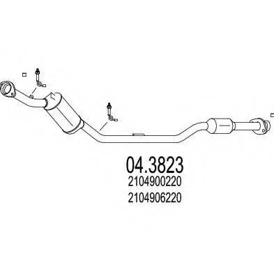 MTS 043823 Каталізатор