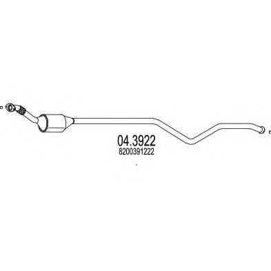 MTS 043922 Каталізатор