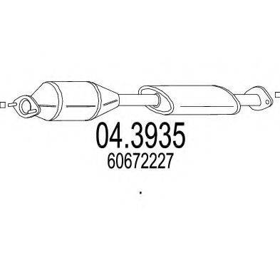 MTS 043935 Каталізатор