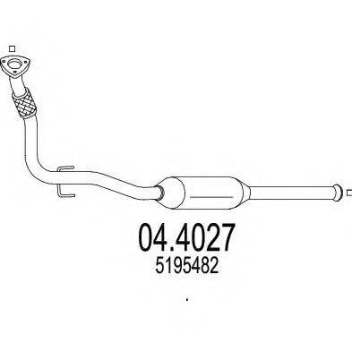 MTS 044027 Каталізатор
