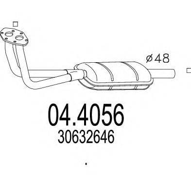 MTS 044056 Каталізатор