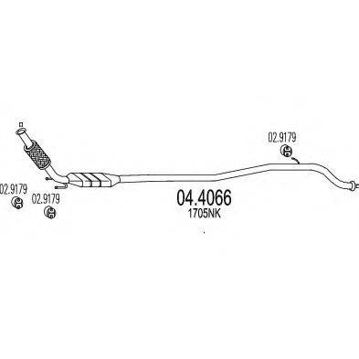 MTS 044066 Каталізатор