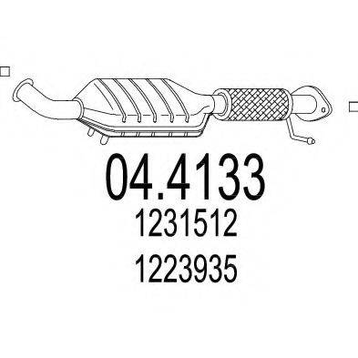 MTS 044133 Каталізатор