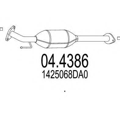 MTS 044386 Каталізатор