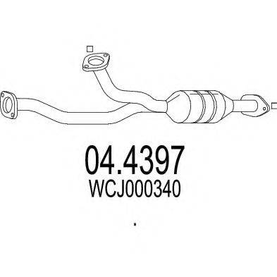 MTS 044397 Каталізатор