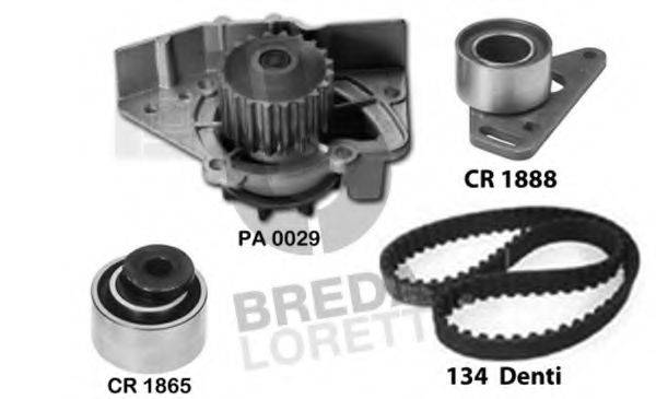 BREDA LORETT KPA0115A Водяний насос + комплект зубчастого ременя