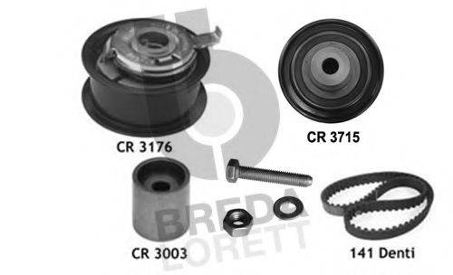 BREDA LORETT KCD0050 Комплект ременя ГРМ