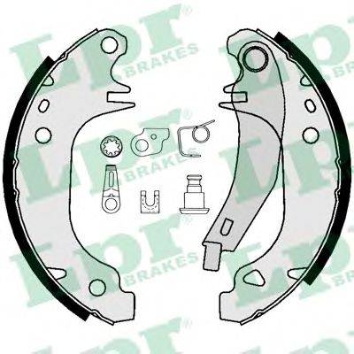 LPR 05990 Комплект гальмівних колодок