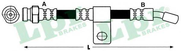 LPR 6T48086 Гальмівний шланг