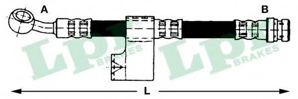 LPR 6T47285 Гальмівний шланг