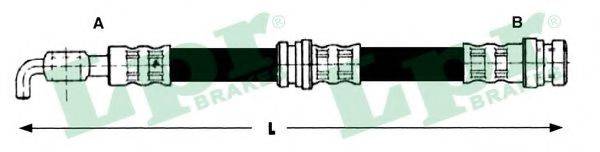 LPR 6T48215 Гальмівний шланг