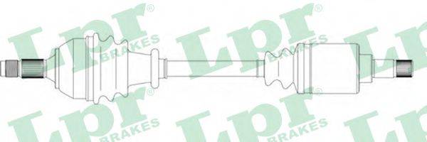 LPR DS16080 Приводний вал