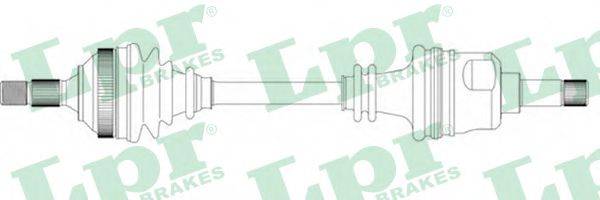 LPR DS16084 Приводний вал