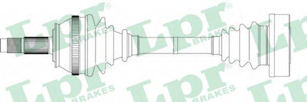 LPR DS20053 Приводний вал