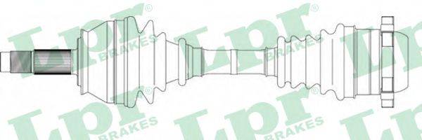LPR DS20076 Приводний вал