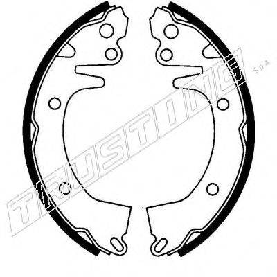 TRUSTING 064134 Комплект гальмівних колодок