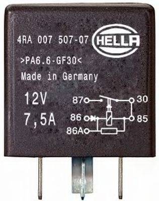 HELLA 4RA007507071 Реле, робочий струм; Багатофункціональне реле