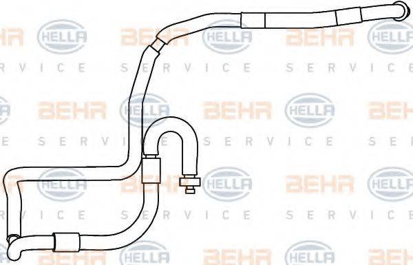 HELLA 9GS351337571 Трубопровід високого/низкого тиску, кондиціонер