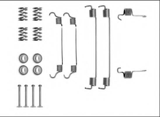 HELLA 8DZ355205901 Комплектуючі, гальмівна колодка