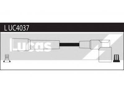 LUCAS ELECTRICAL LUC4037 Комплект дротів запалювання