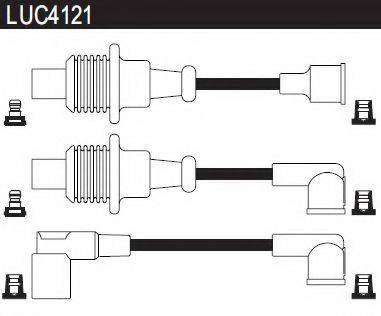 LUCAS ELECTRICAL LUC4121 Комплект дротів запалювання