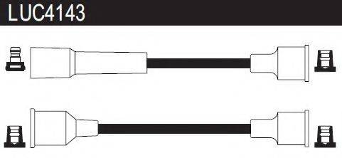 LUCAS ELECTRICAL LUC4143 Комплект дротів запалювання