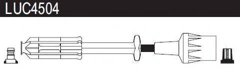 LUCAS ELECTRICAL LUC4504 Комплект дротів запалювання