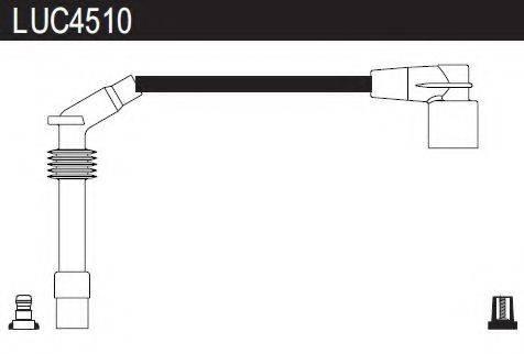 LUCAS ELECTRICAL LUC4510 Комплект дротів запалювання