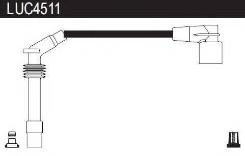 LUCAS ELECTRICAL LUC4511 Комплект дротів запалювання