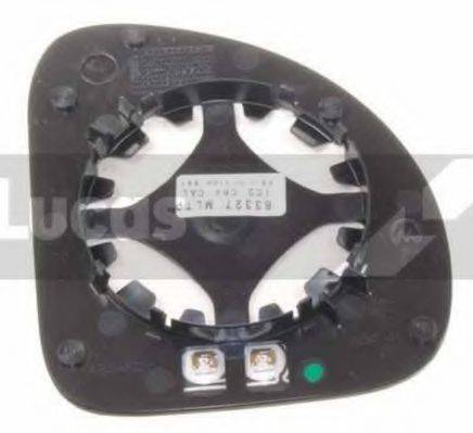 LUCAS ELECTRICAL LR0323 Дзеркальне скло, вузол скла