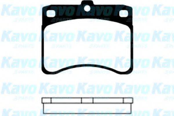 KAVO PARTS BP1504 Комплект гальмівних колодок, дискове гальмо