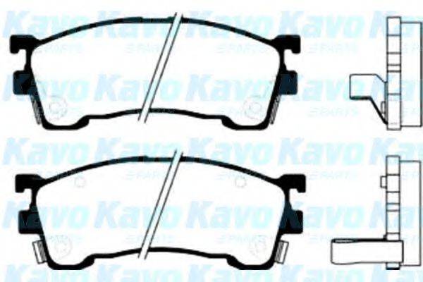 KAVO PARTS BP4520 Комплект гальмівних колодок, дискове гальмо