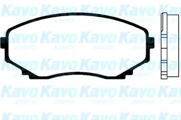 KAVO PARTS BP4524 Комплект гальмівних колодок, дискове гальмо