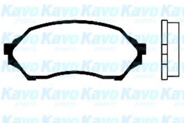 KAVO PARTS BP4532 Комплект гальмівних колодок, дискове гальмо