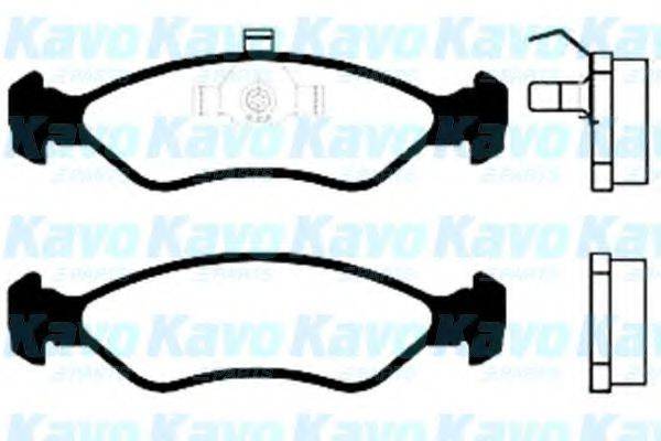 KAVO PARTS BP8504 Комплект гальмівних колодок, дискове гальмо