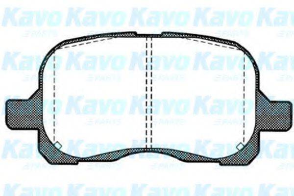 KAVO PARTS BP9039 Комплект гальмівних колодок, дискове гальмо