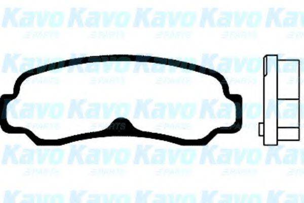 KAVO PARTS BP9047 Комплект гальмівних колодок, дискове гальмо