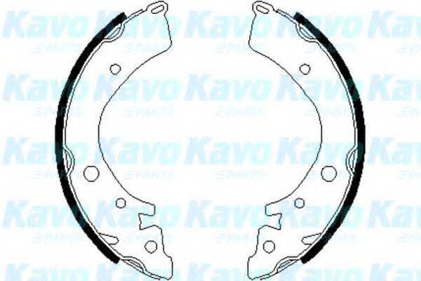 KAVO PARTS BS2904 Комплект гальмівних колодок