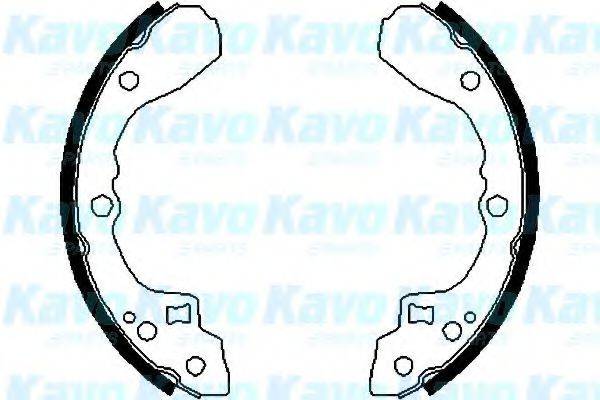 KAVO PARTS BS4405 Комплект гальмівних колодок