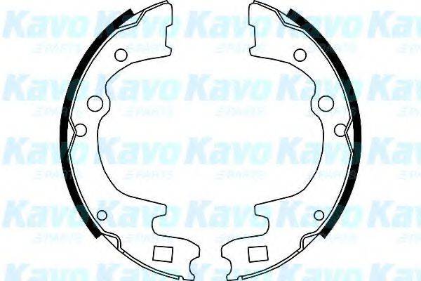 KAVO PARTS BS5430 Комплект гальмівних колодок