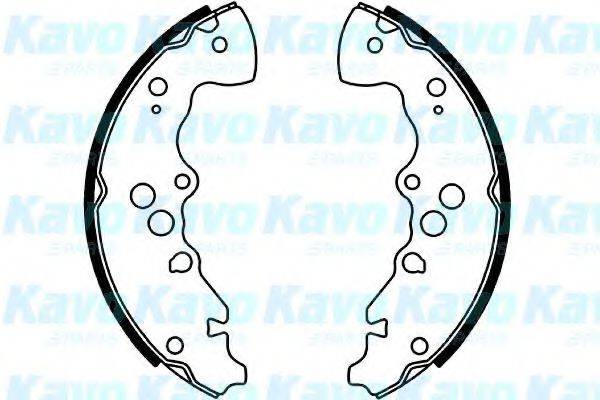 KAVO PARTS BS8924 Комплект гальмівних колодок