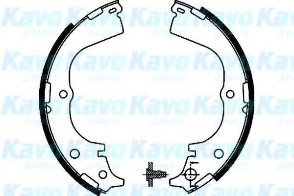 KAVO PARTS BS9919 Комплект гальмівних колодок