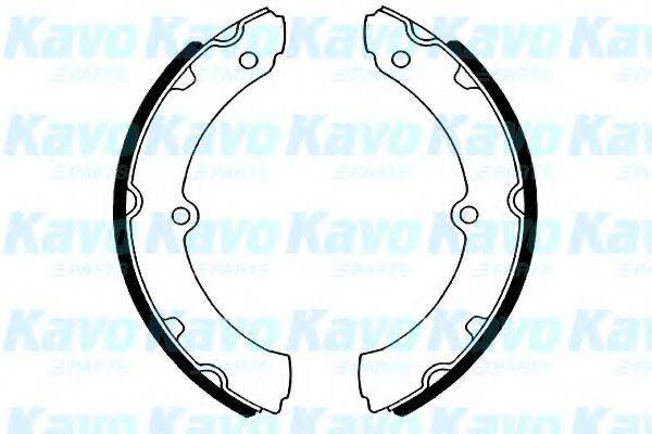 KAVO PARTS BS9929 Комплект гальмівних колодок