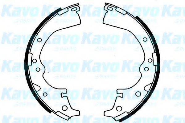 KAVO PARTS BS9930 Комплект гальмівних колодок