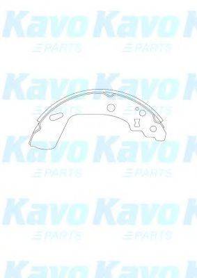 KAVO PARTS BS8933 Комплект гальмівних колодок